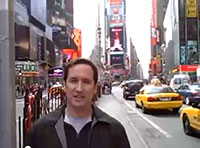 Video from New York City : Times Square